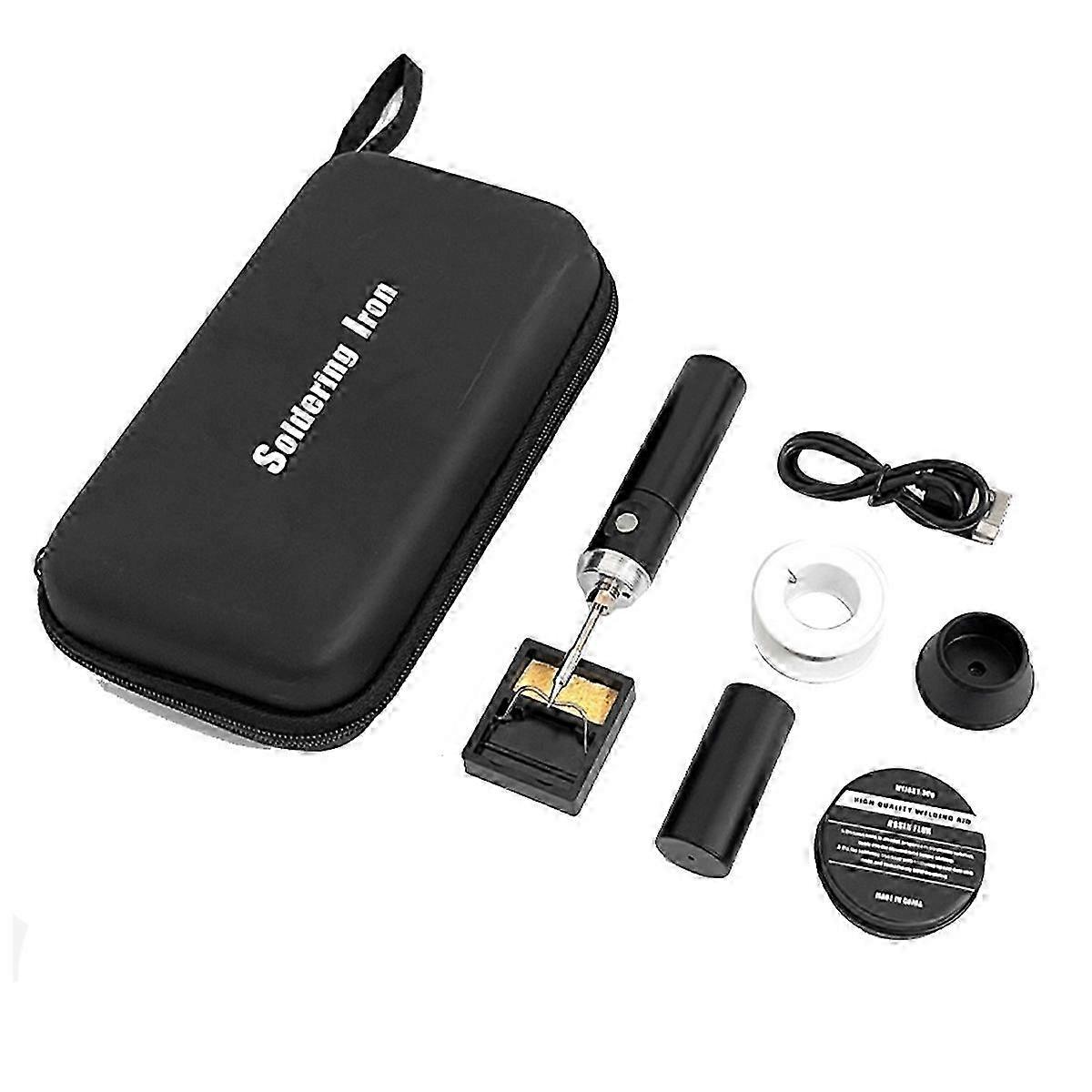 Fer à souder USB Mini Pratique Température Réglable Accueil Outils DIY Manuel Radio Fer À Souder Ensemble