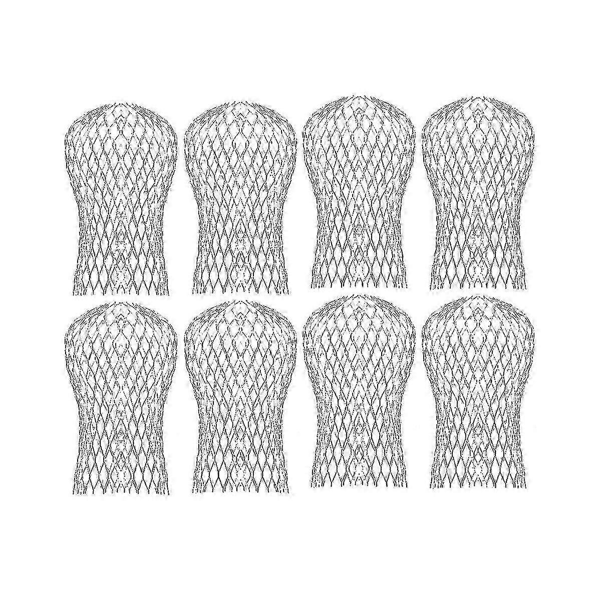 8pc Gutter Guard Filter Mesh, Stuppip Leaf Screen Cover för regnvatten skydd