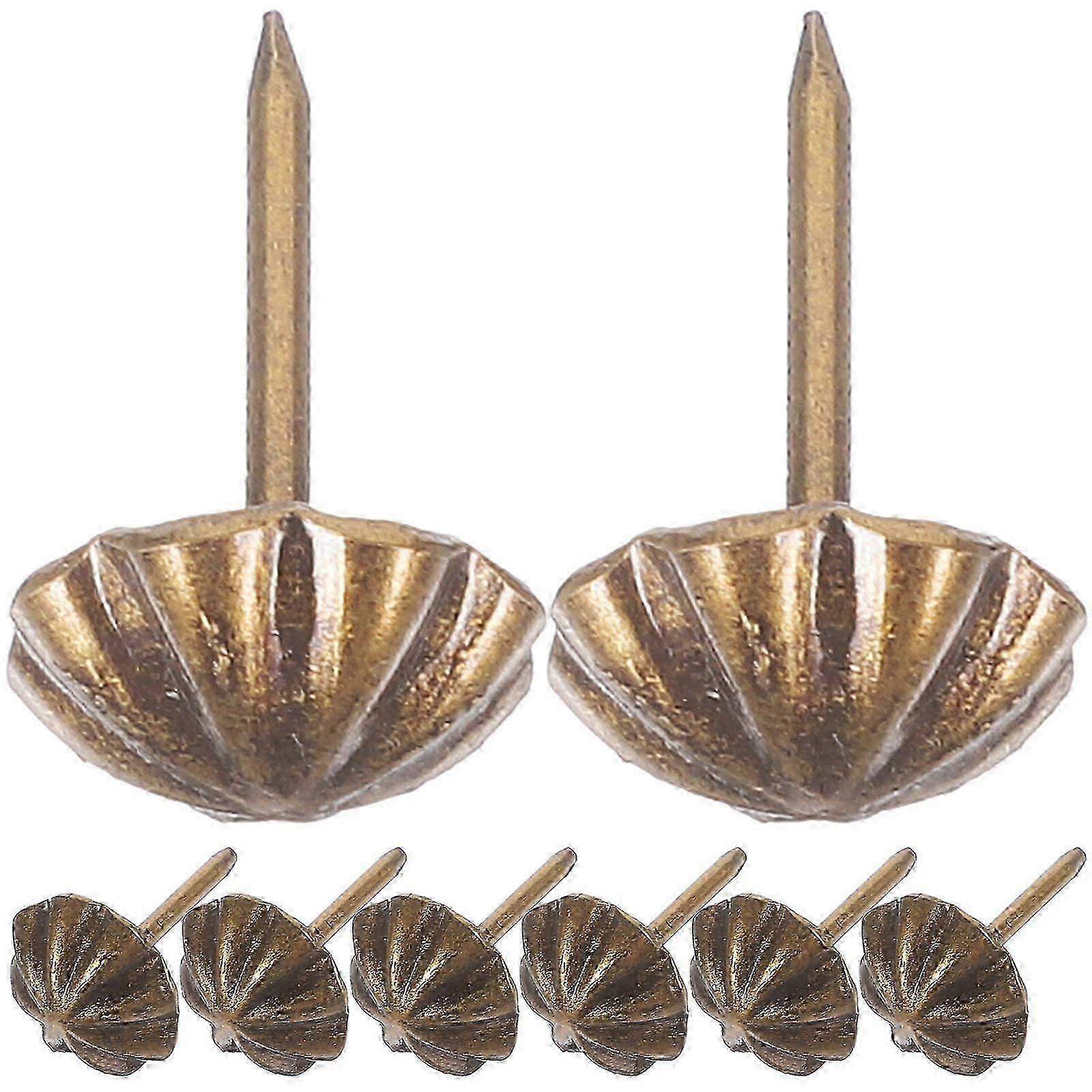 100pcs Upholstery Tacks Decorative Nails Furniture Sofa Tacks for Furniture DIY Work