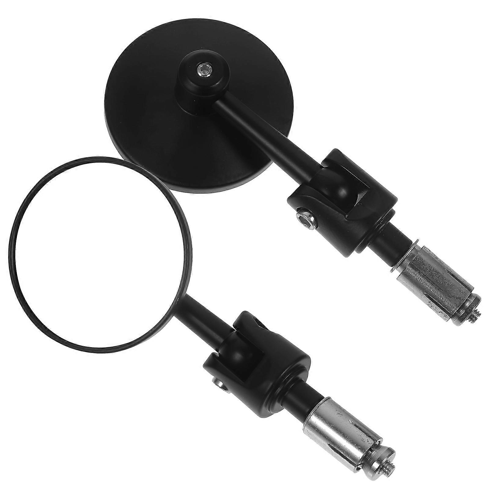 Bike Mirrors for Handlebars Lightweight Rear View Mirrors for Bicycles, Bikes and Motorcycles with Wrench