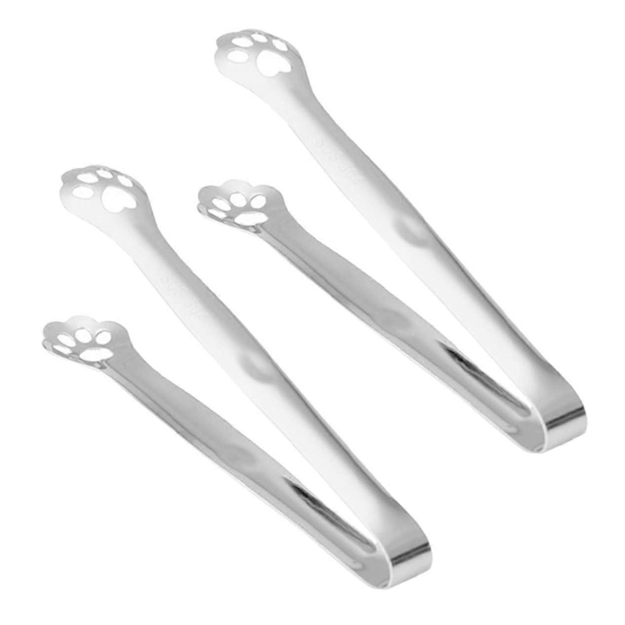 2 pieces cat claw shape for serving food highquality kitchen tongs for party buffet and grill and ergonomically designed