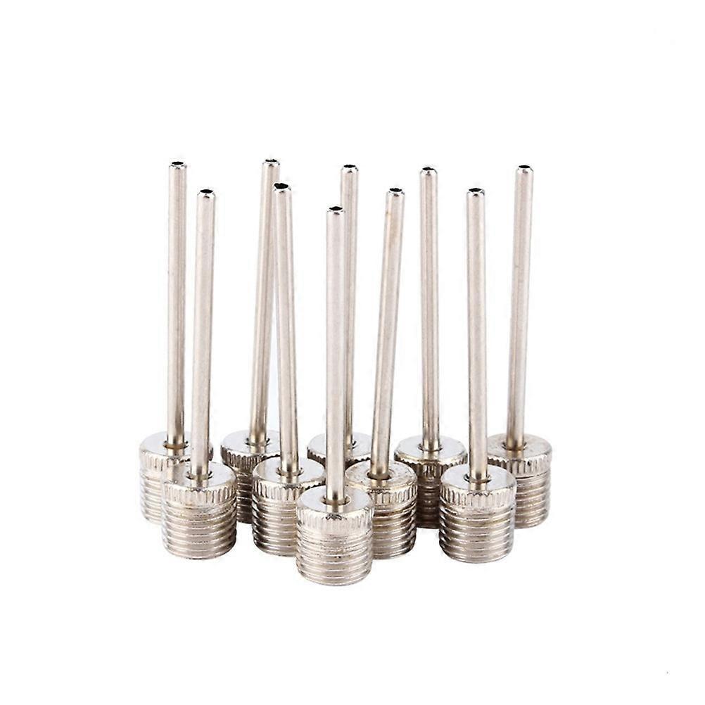Ball Inflation Needle Inflating Needles For Stadiums Gyms Arenas Silver 1.5 0.3 0.3in 100Pcs