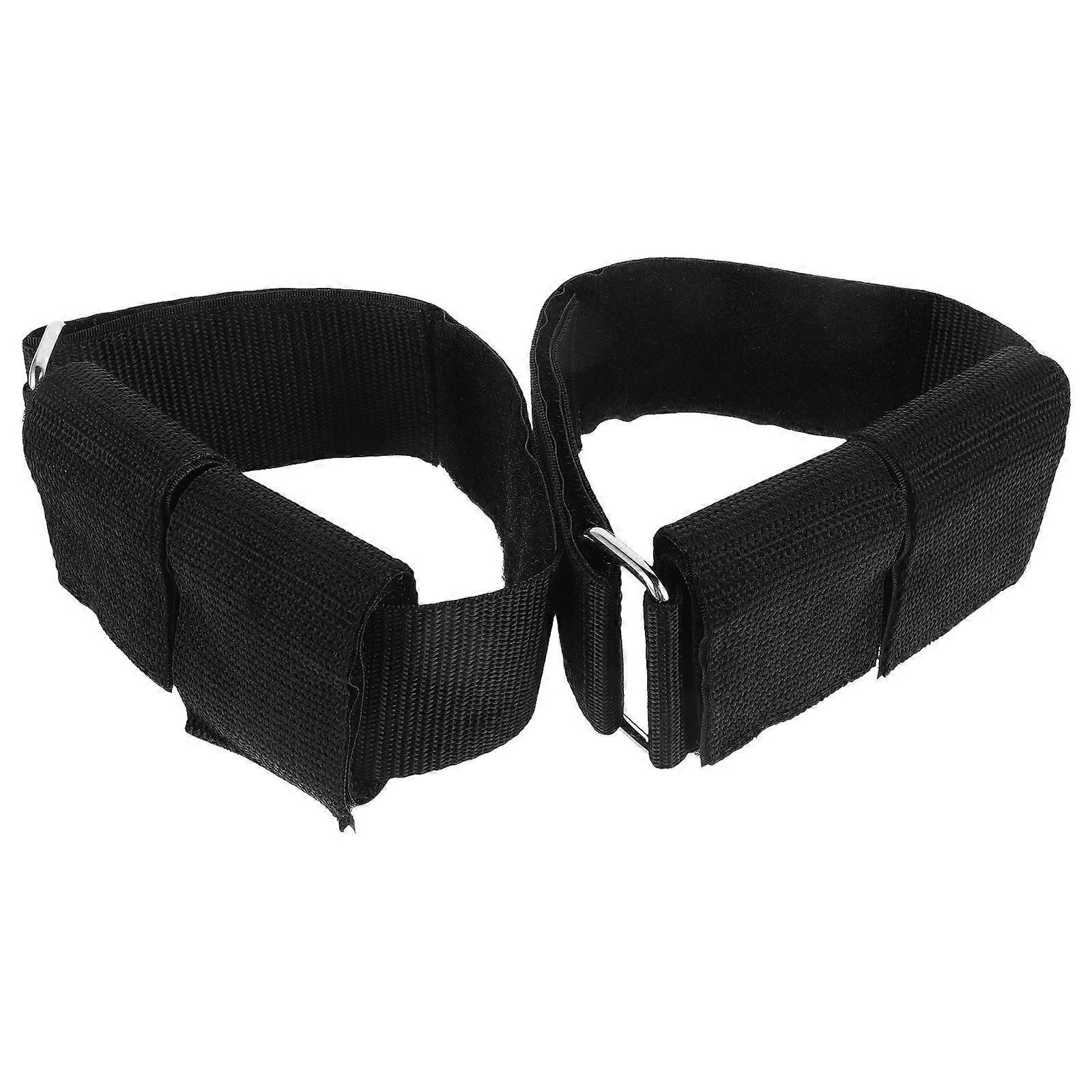 Adjustable Ankle Straps for Dumbbells – Durable Leg Workout Accessory for Tibialis Training, Easy to Use at Home