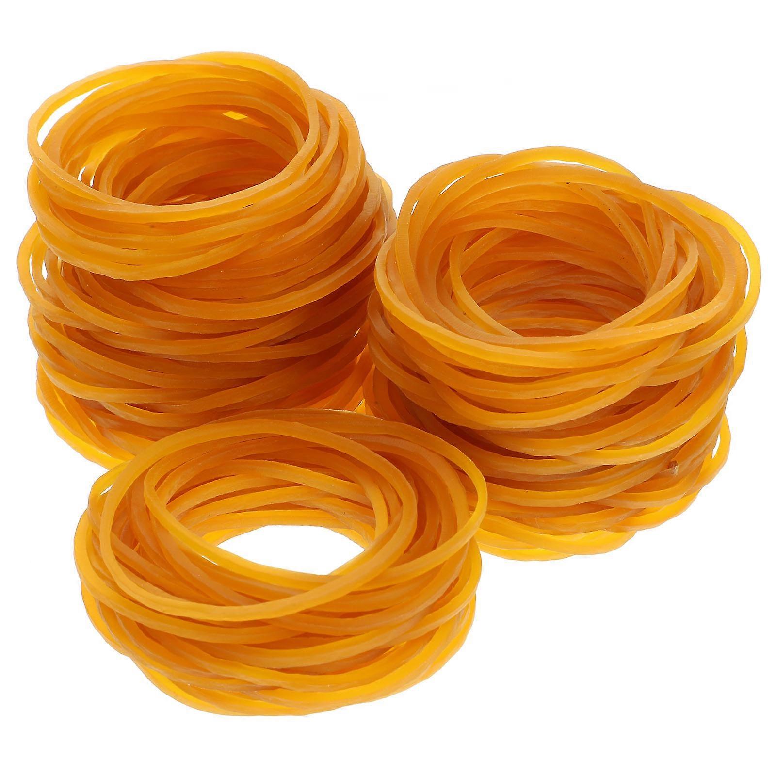 Industrial Rubber Band Multi-Functional Rubber Bands Fixing Small Items Home Use Round 1.6X1.6X0.1in 800Pcs
