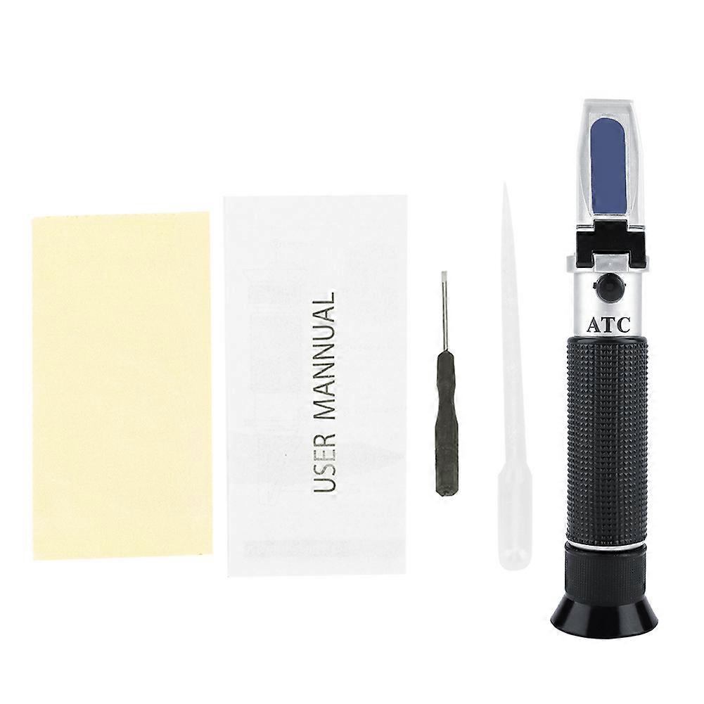 0-100% Portable Salinity Refractometer, Seawater Salt Concentration Tester