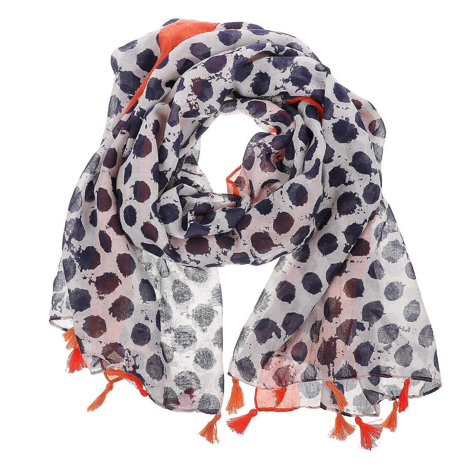 צעיף נשים קל משקל בציר בוהמיה 180x90 ס"מ Voile Beach תיירות 1 סט