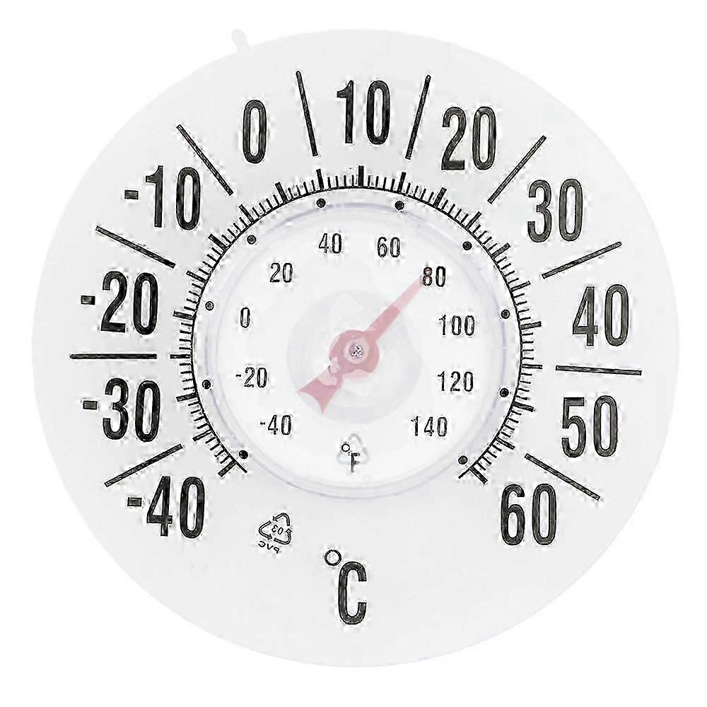 Pointer Type High-precision Large Suction Cup Window Sticker Indoor And Outdoor Thermometer Large Dial Home Thermometer