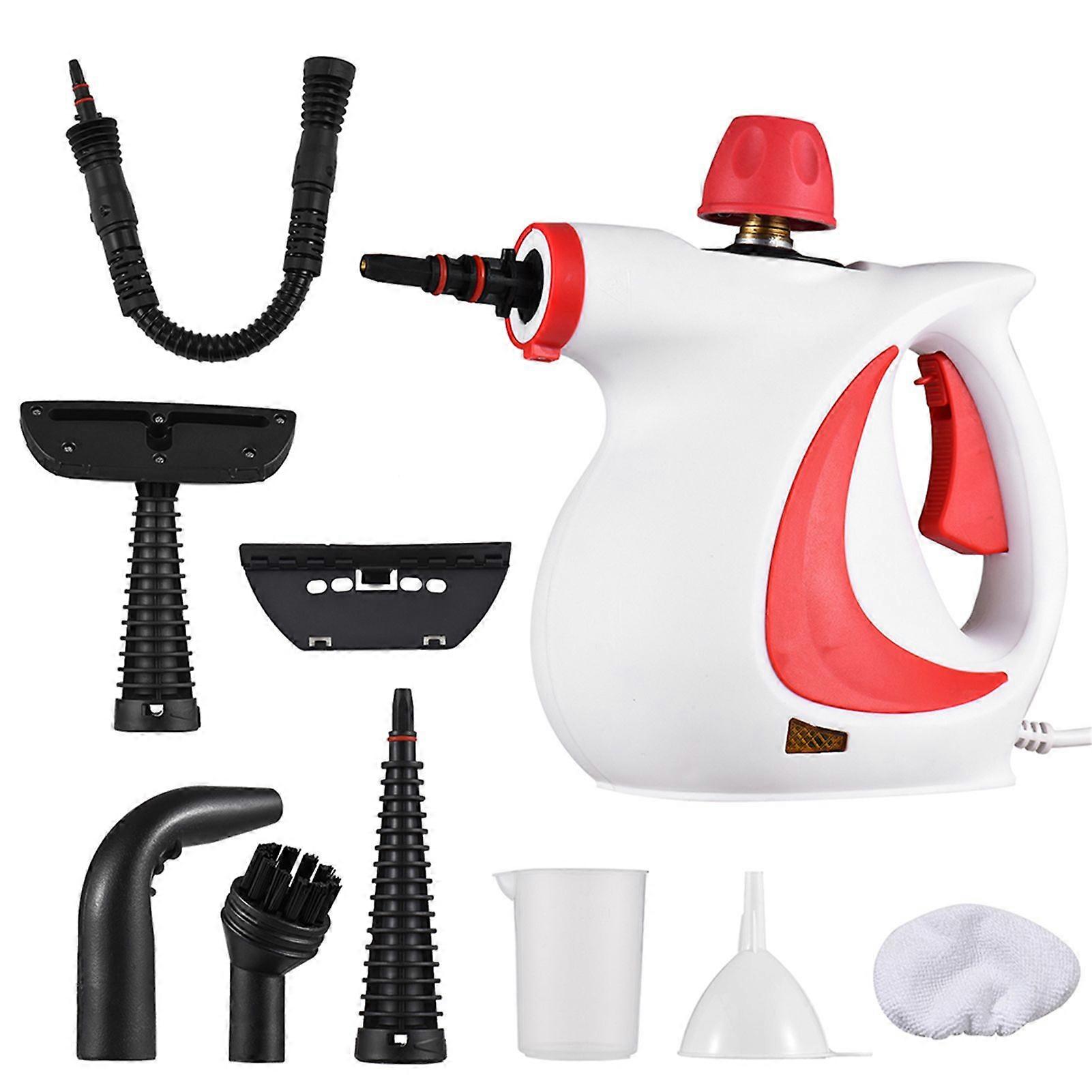 Steams Cleaner Handheld Portable Steams Cleaner for Window Tiles Multi-Surface Portable Steamy Cleaner with 9pcs Accessories