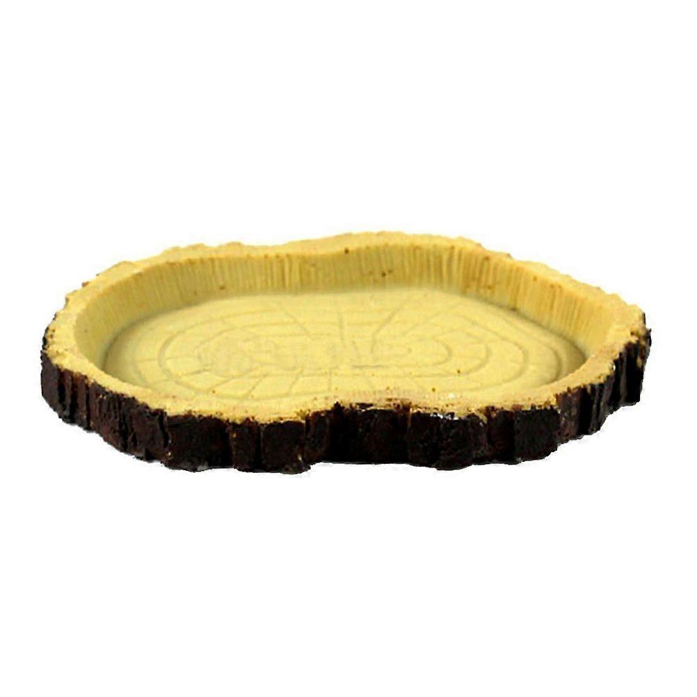 Harz Reptilien Futterhalter Schildkrötenfutter Eidechse Futterschale Reptilientank Futterhalter