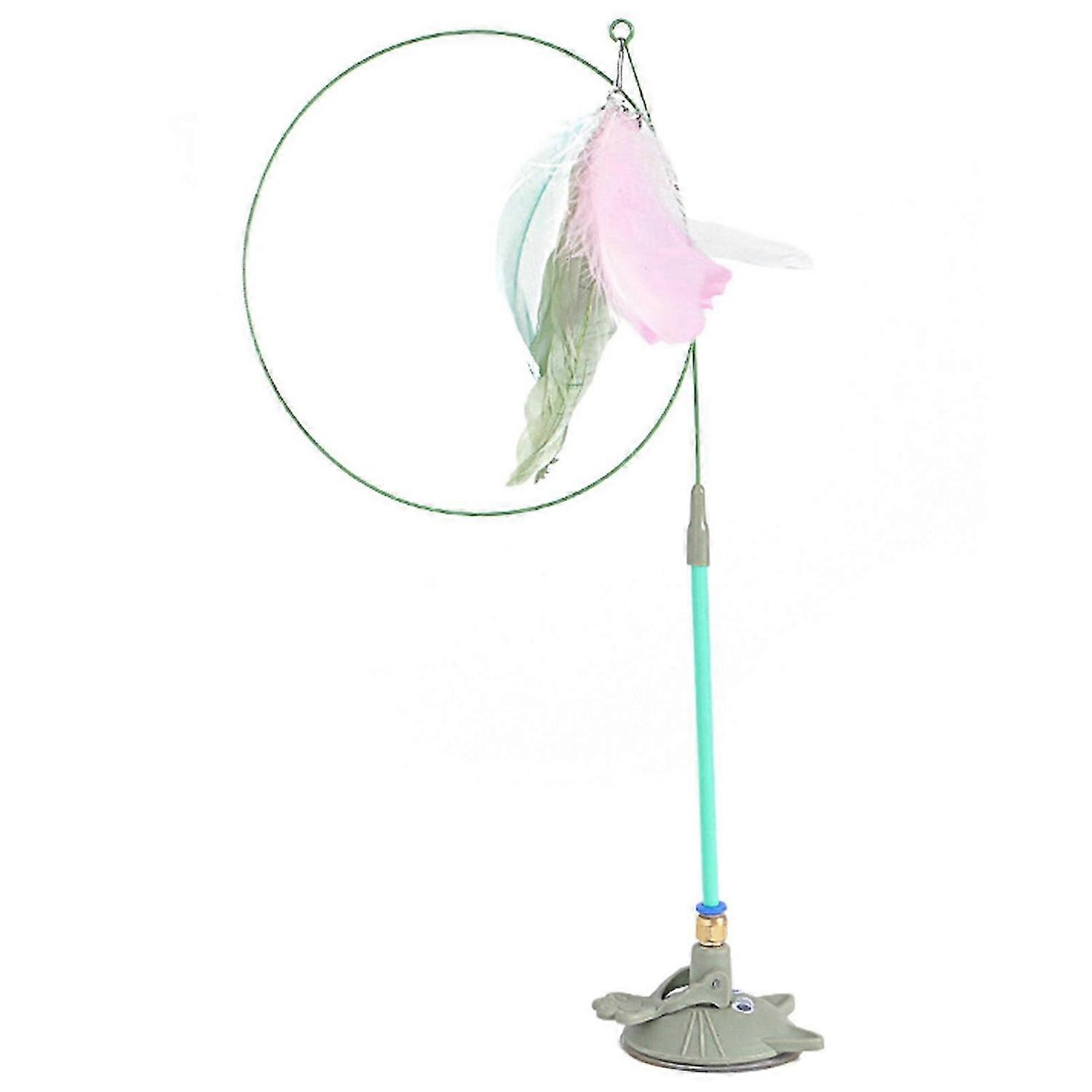 Interactive Feather-Cat Toy Funny Self Playing Toy Pet Supply