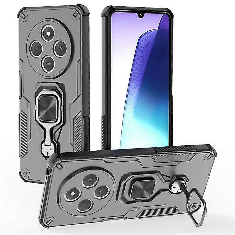 Bulk Purchasing Compatible For Xiaomi Redmi 14C 4G Case Rotatable Ring Kickstand PC + TPU Shockproof Phone Cover