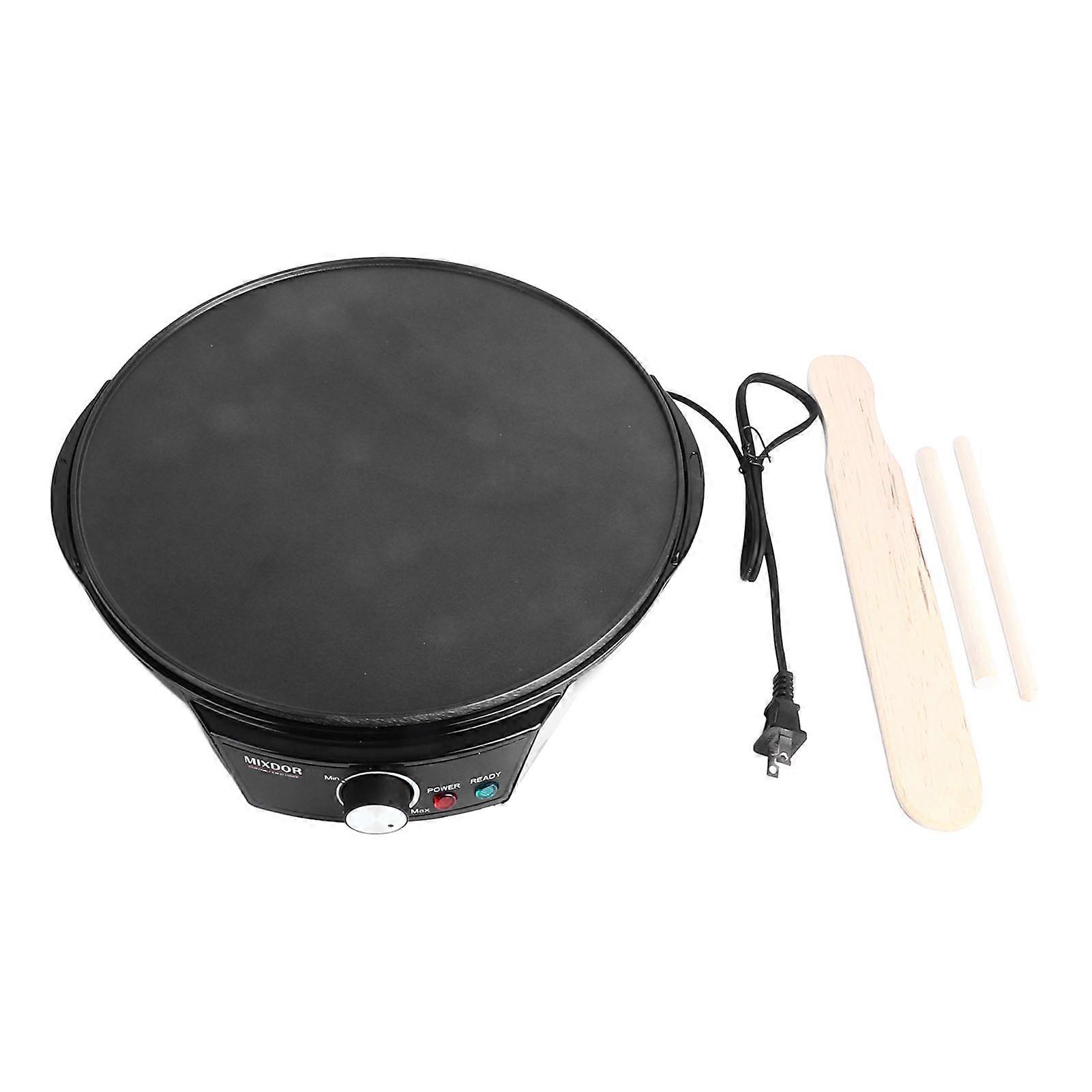 Machine à crêpes professionnelle anti-adhésif, efficace, résistante aux hautes températures, plaque de cuisson électrique