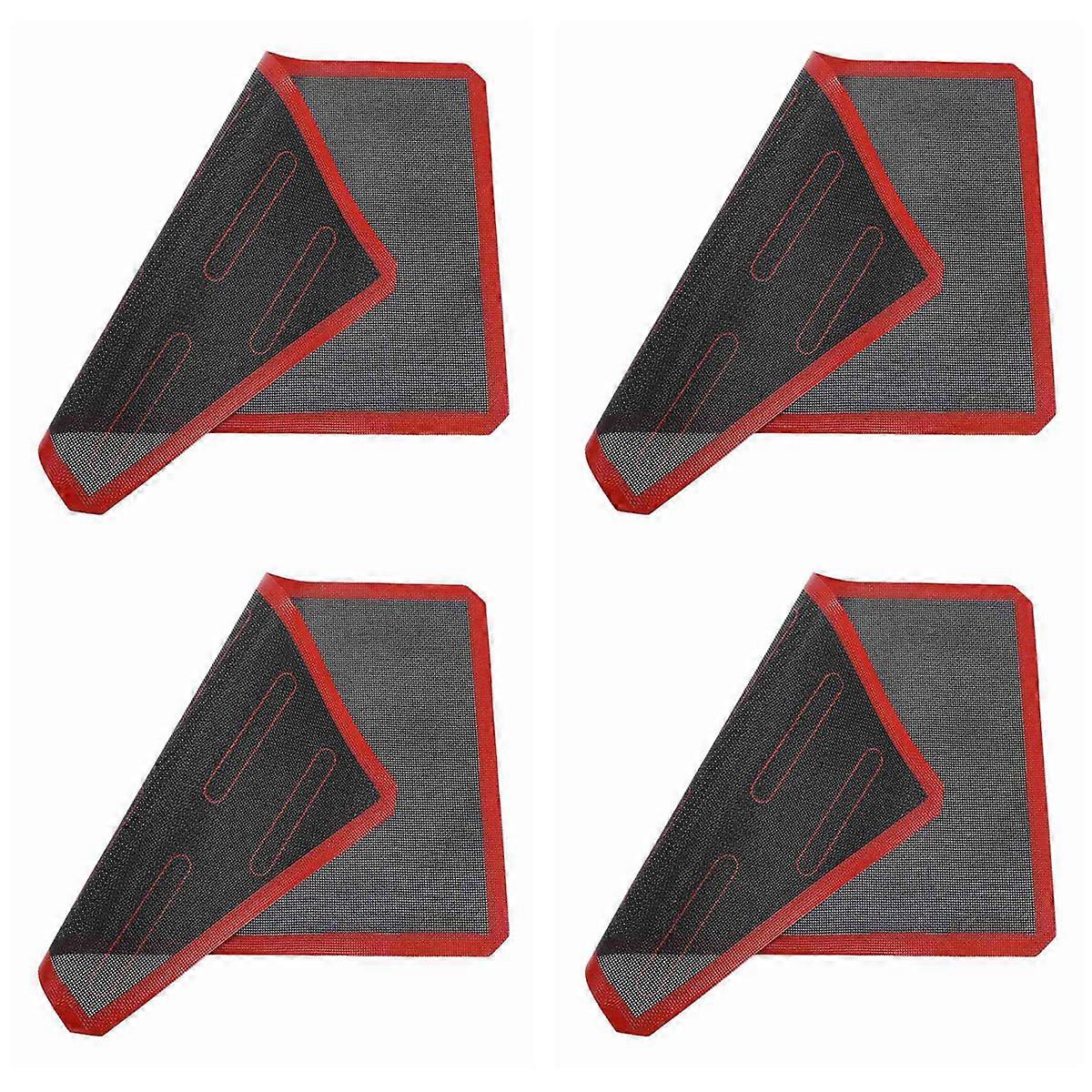 4X Nonstick Silicone Baking Mat Heat Oven Sheet Liner Pad Rolling Dough Mat Roast Tool for Cookie /M