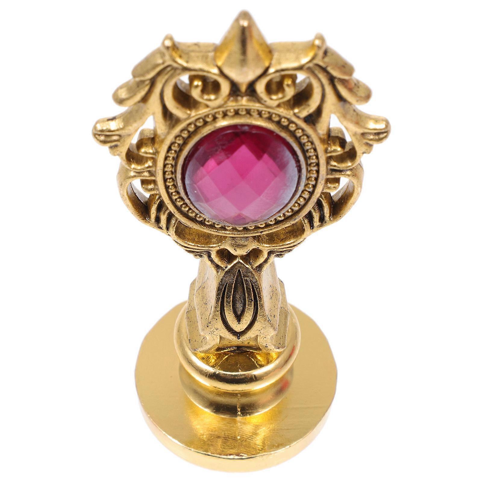 Pink Detachable Wax Seal Stamp for DIY Use with Resin and Metal Material 1 Piece