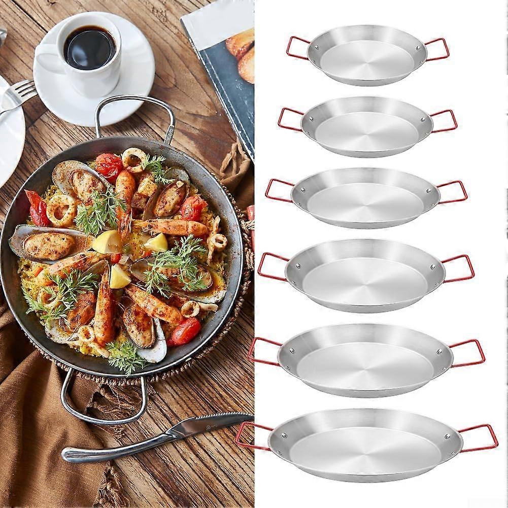 Stainless Steel Pan for Seafood 22 cm, High Quality Pot for Serving and Catering, Non-Stick Coating, Robust and Durable