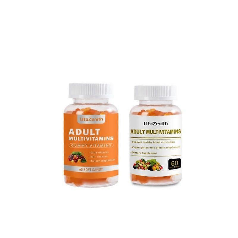 Multivitamin gummies, containing vitamin B2, combination pack