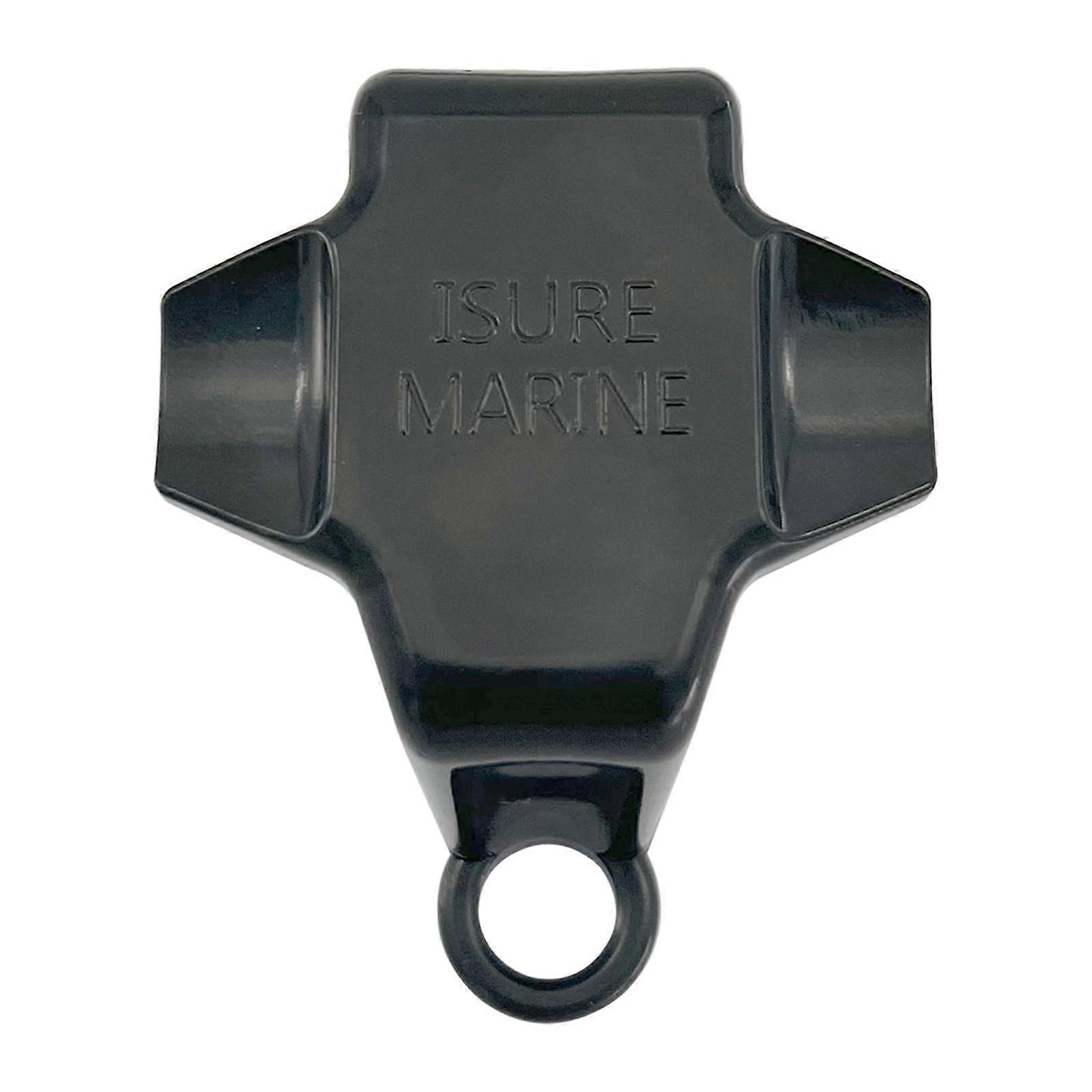 Boat Bumper Clips for Docking - Durable Black Nylon Boat Fender Clips for Pontoon and Hull Adjustments
