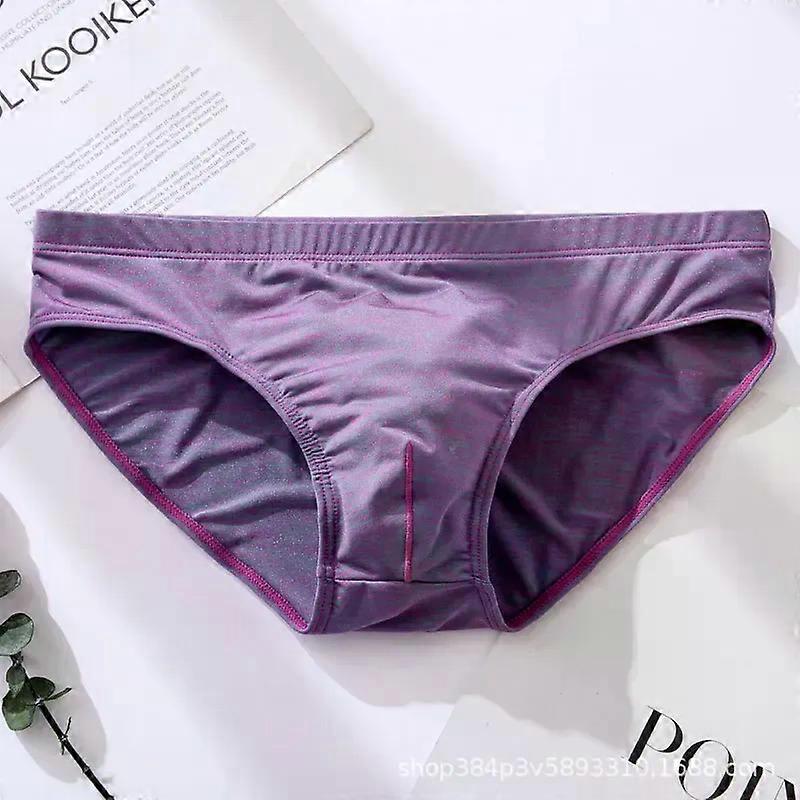 メンズブリーフアイスシルク伸縮性速乾性クールフィール男性ローライズU凸ポーチスポーツパンティーカラフル快適なアンダーパンツ