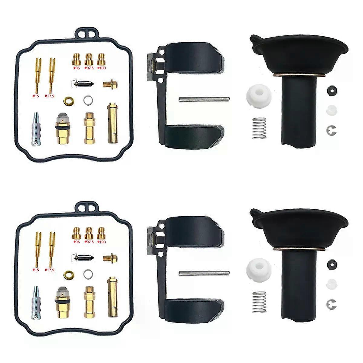 Yamaha SRV250 Motorcycle carburetor repair kit 1992-1998 Float Plunger Diaphragm Rebuild Parts Mikuni BDS26 Carb