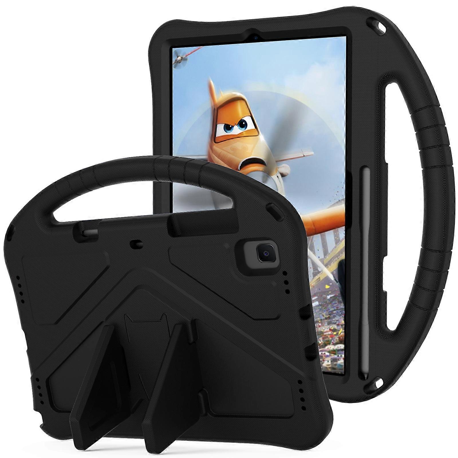 For Galaxy Tab A7 10.4 (2020) T500 EVA Flat Anti Falling Protective Case Shell with Holder