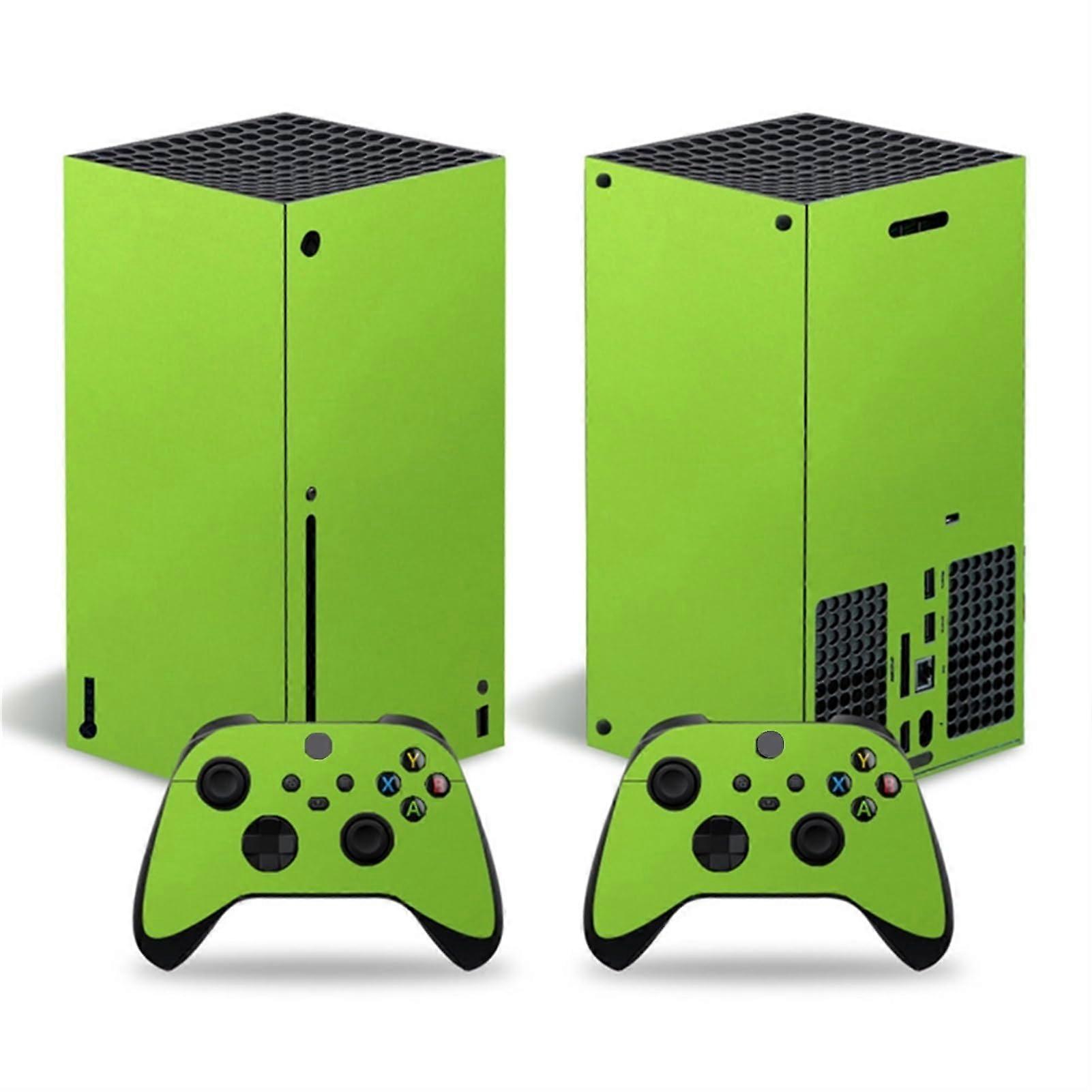 Protective Vinyl Skin Sticker Cover For Xbox Series X Console With Two Free Wireless Controller Stickers Decal Color 7
