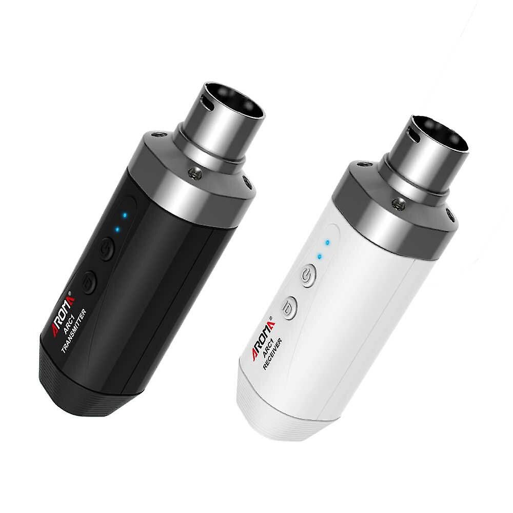 5.8Ghz Wireless Microphone System Rechargeable Transmitter Receiver 4 Channels Audio Mic Transmitter Receiver
