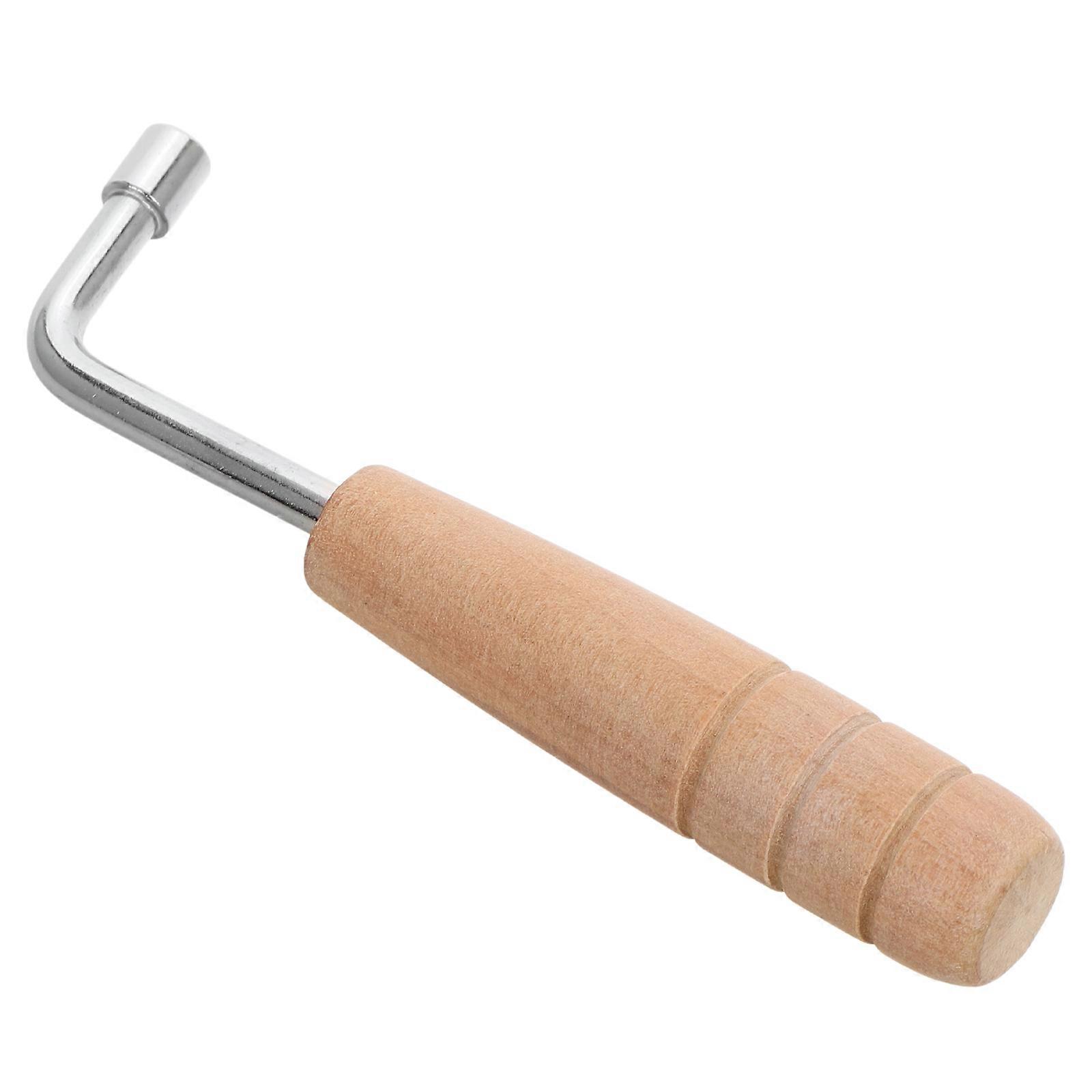 The **Portable Harp Tuning Wrench with Wooden Handle** is a tool designed for musicians who play , lyres, and other stringed instruments. Here's a