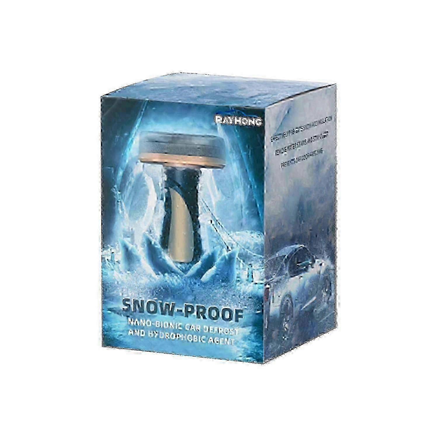 Rayhong Car Snow Removal Brush, Fast And Easy Hydrophobic Nano Coating Car Window Deicing And Snow R