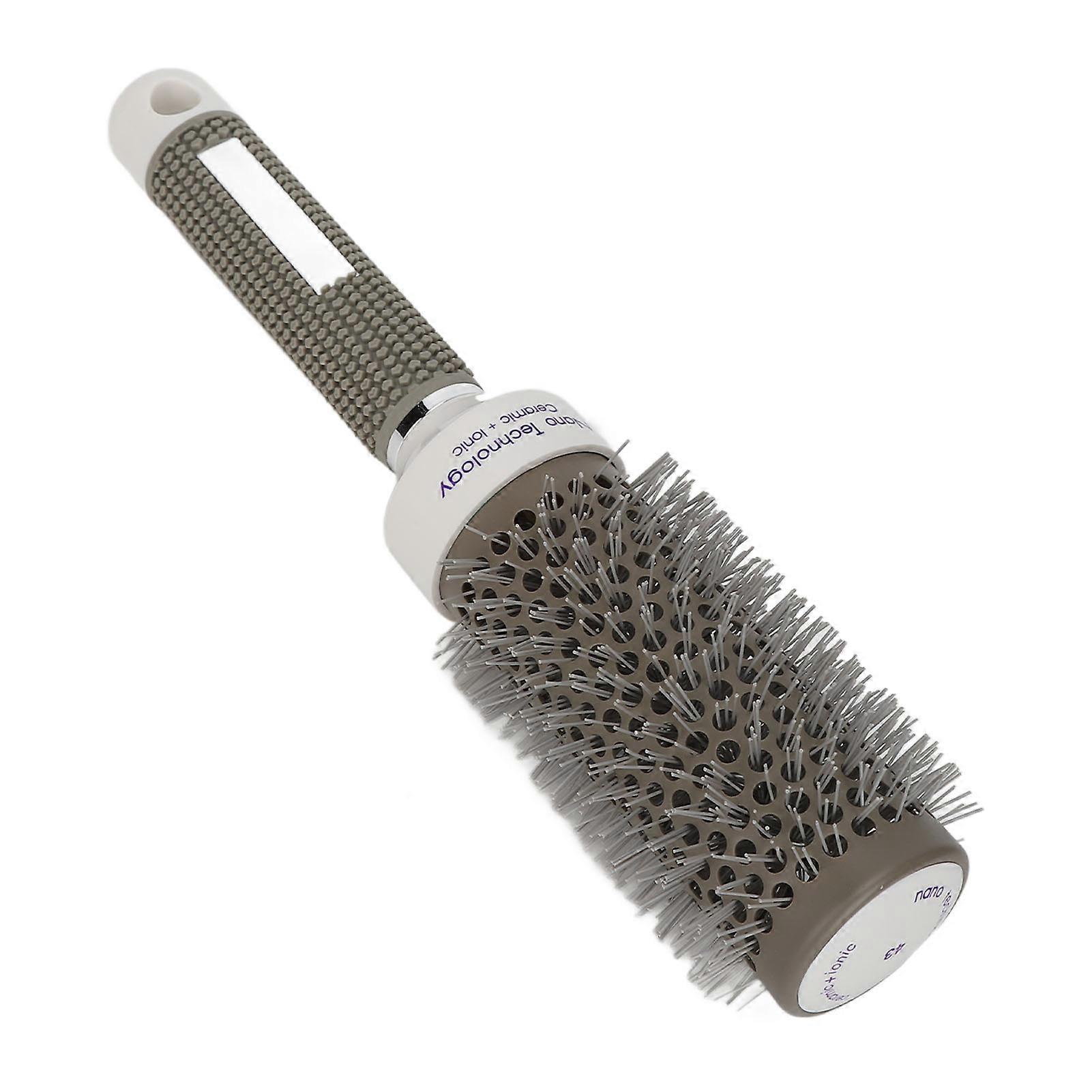 Round Brush & Comb for Hair & Beard Styling
