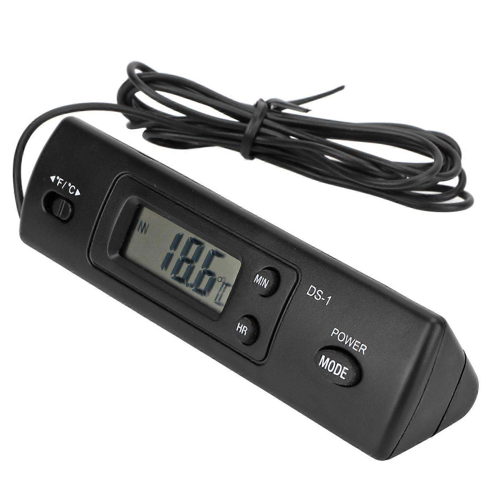 Car Temperature Digital Clock Multifunctional High Accuracy Electronic Clock for Vehicle