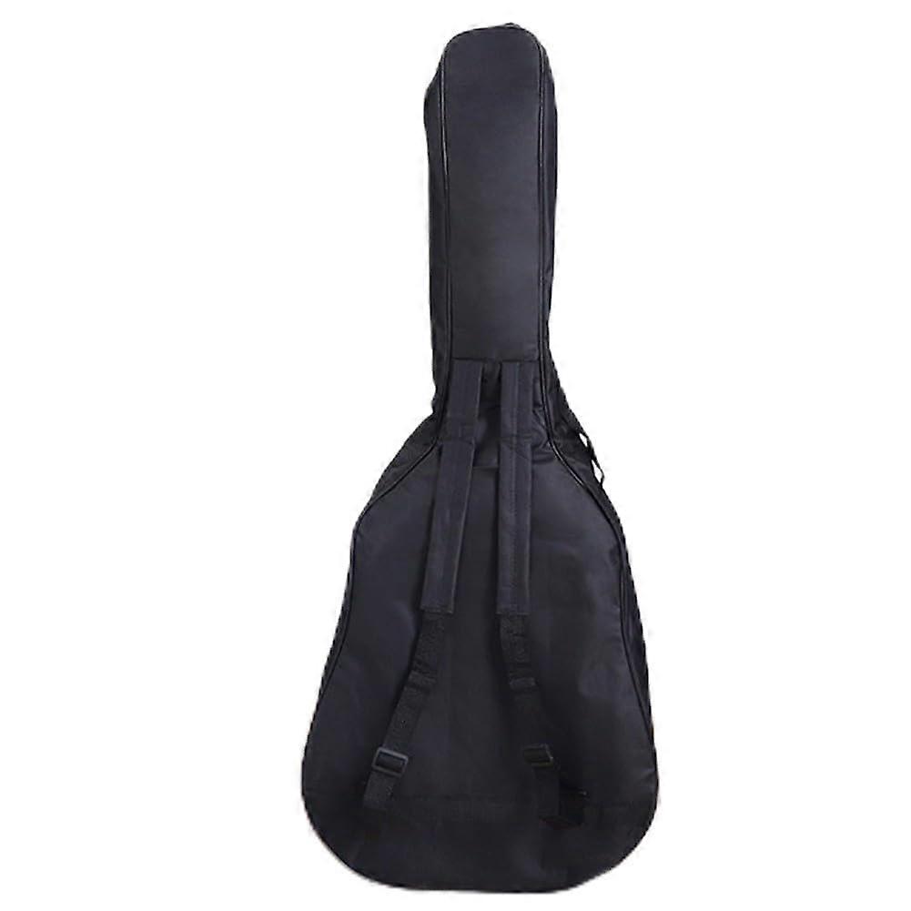 Black Oxford Fabric Guitar Bag Water Resistant and WearResistant Compatible with Classical or Acoustic Guitars up to 41' Long