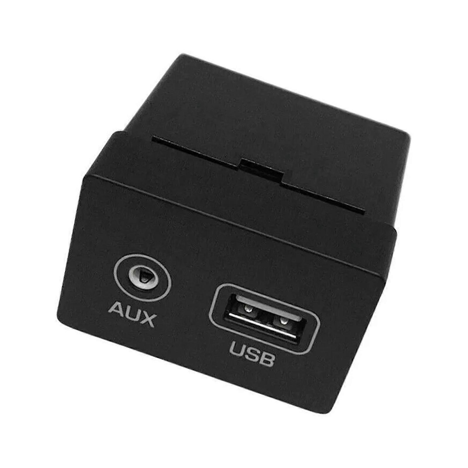 USB AUXiliary Input Port, Suitable for 96120D3500 96120-D3500 Modern Vehicles Daily Commuters User Friendly Installation Multicolor