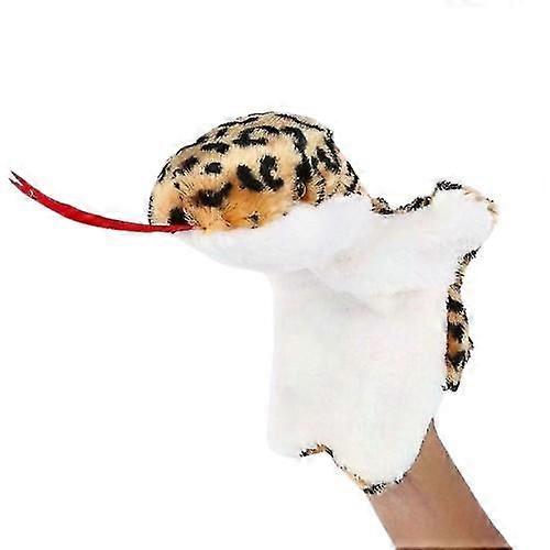 ثعبان لينة أفخم اليد دمية محشوة