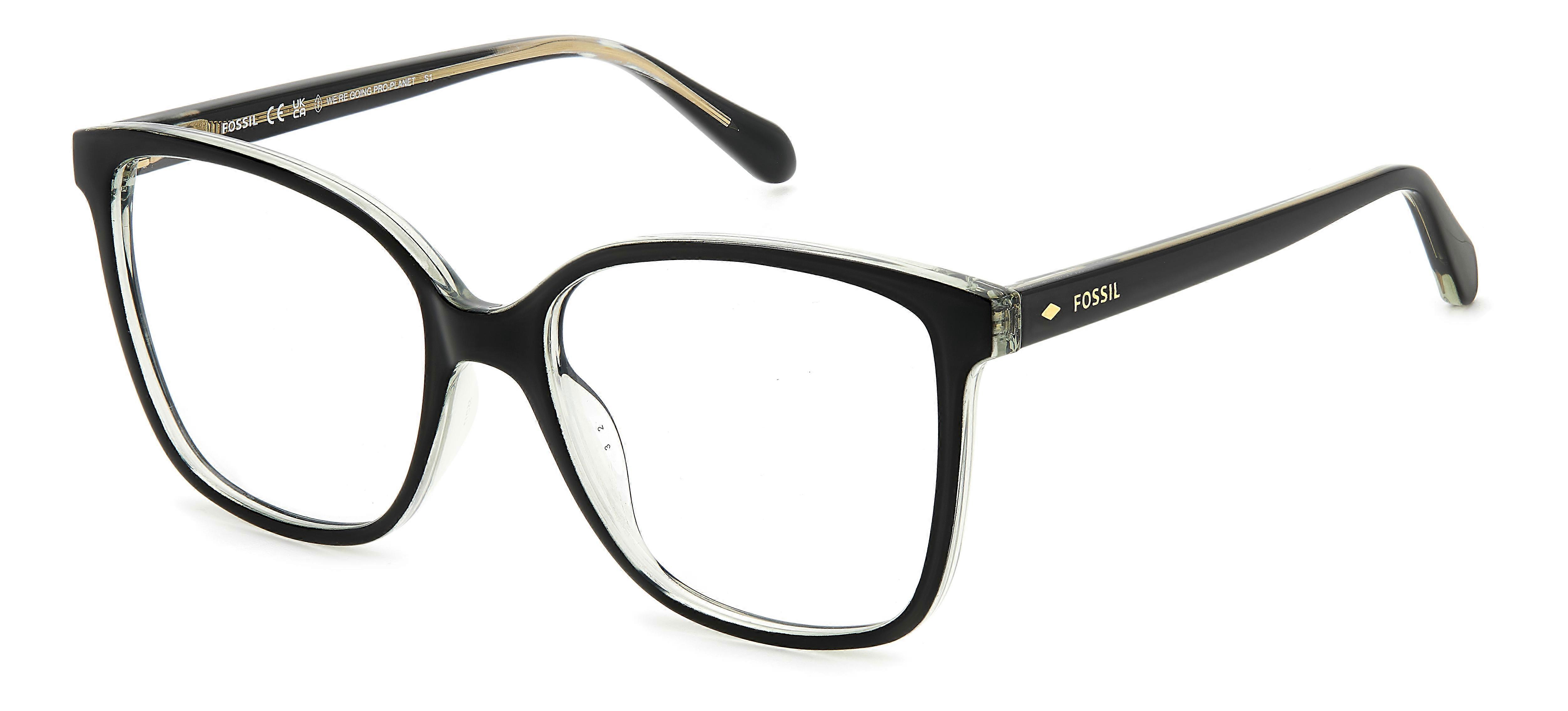 Eyewear Frames FOSSIL FOS 7165 807 BLACK 55/17/140 WOMAN