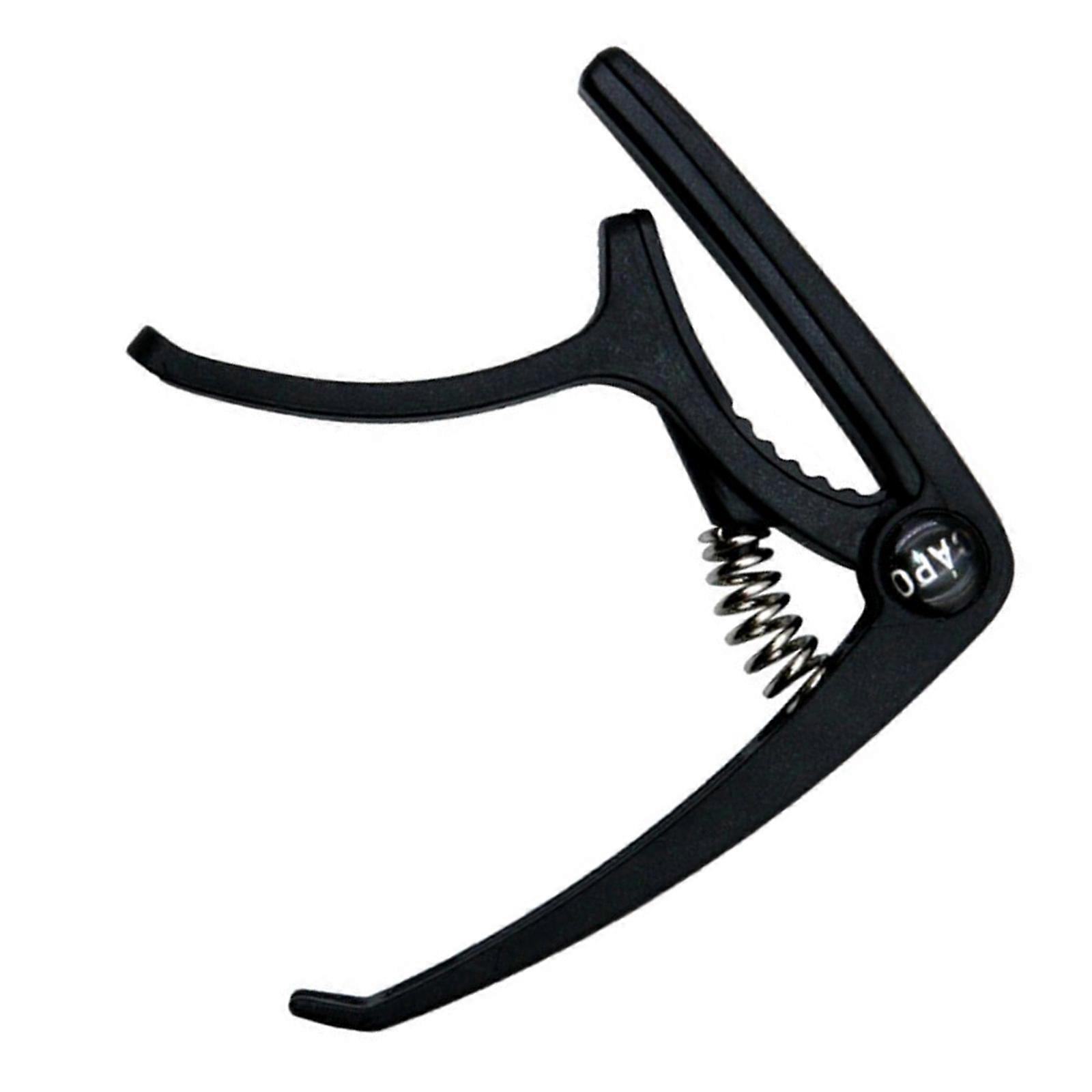 Portable 6-String Guitar Tunings Clamp Light Weight Quick Release Capo for Guitars, Ukulele, Bass, Mandolin, Banjo Multicolor