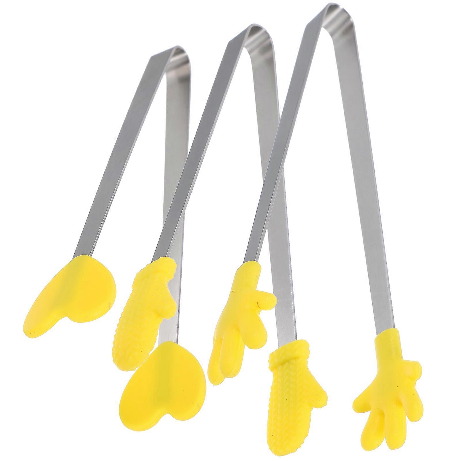 Here's a polished and engaging product description for your **3pcs Food Tongs**:
### 🍴 3pcs Food Tongs – Portable Serving Tongs for Ice, Sugar