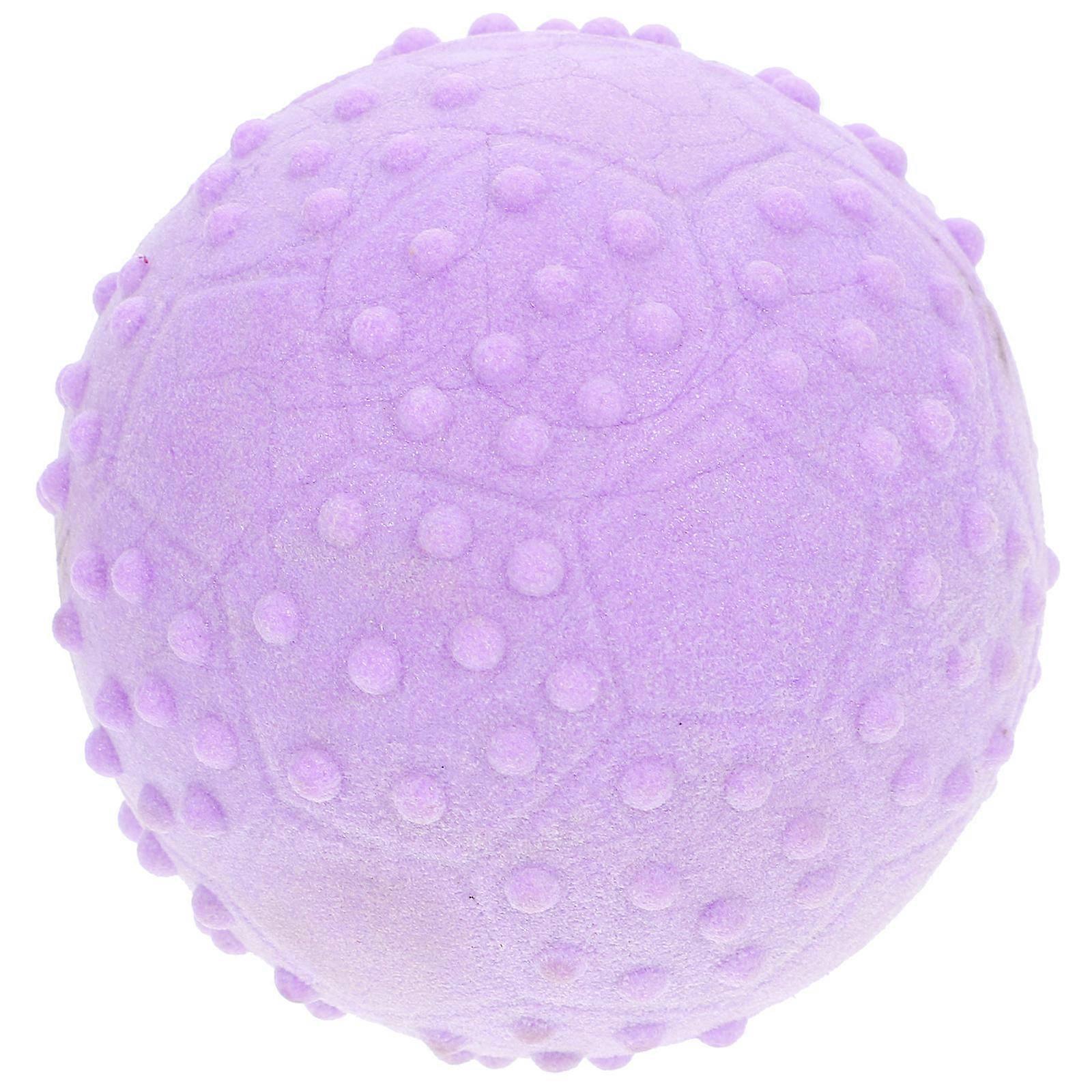 Dog Chew Toys Teething Ball Interactive Play For Puppies Small Dogs Rubber Round 2.4x2.4x2.4in 1Set