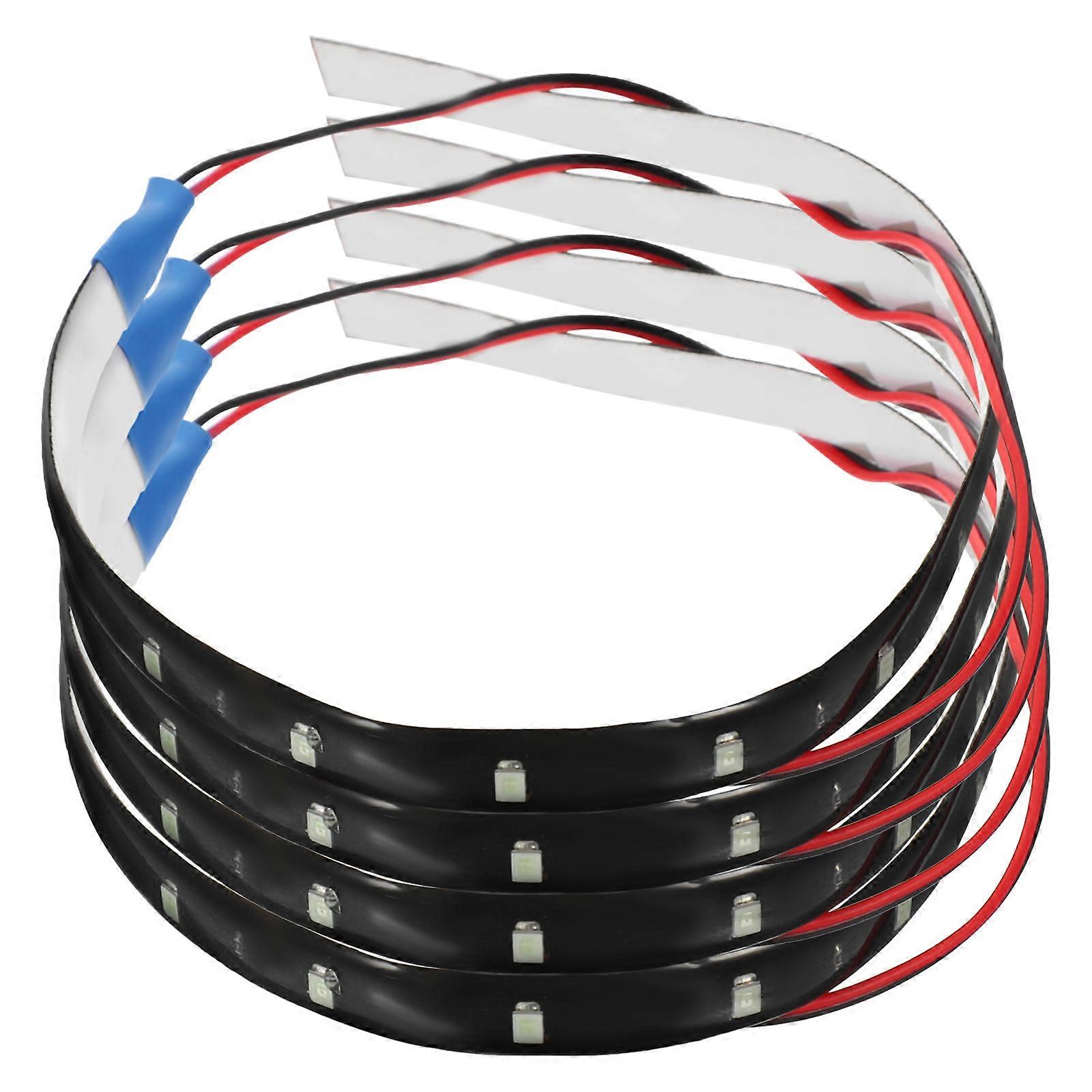 Blue Strip Lights for Car Interior with Adhesive Backing for Easy Installation and Reliable Performance