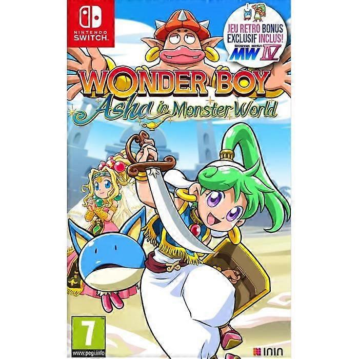 Wonderboy Asha Monster World Switch -pelissä