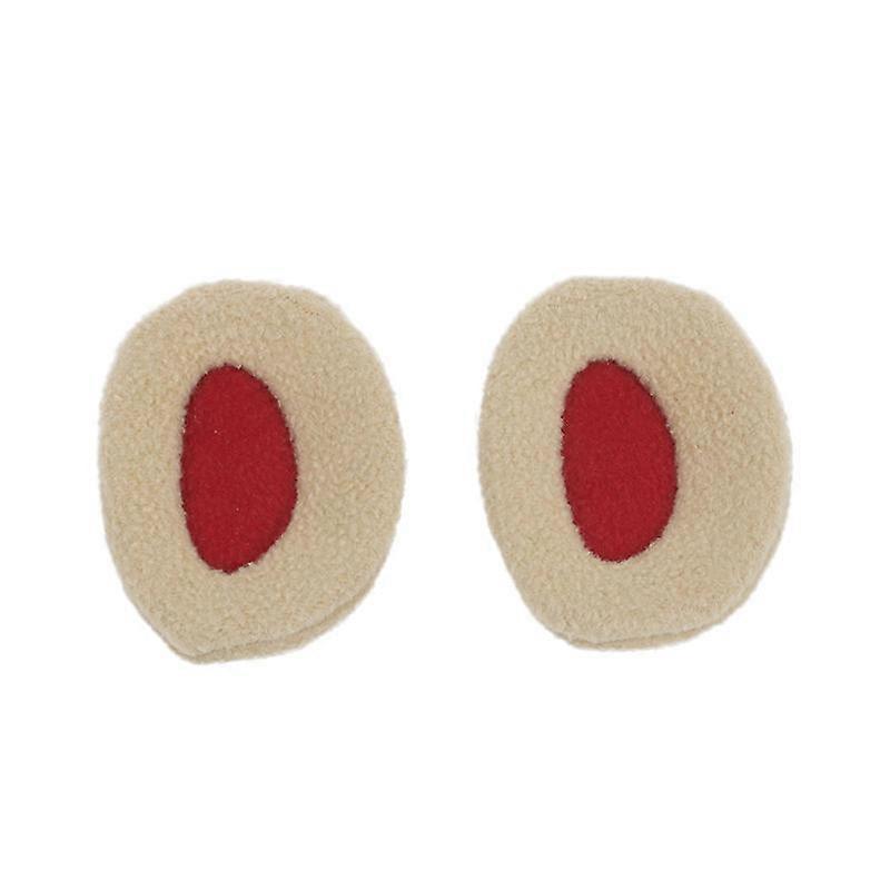 1Pair Unisex Winter Thick Bandless Ear Warmers Warm Split Earmuffs Multifunctional Sleeping Earmuffs