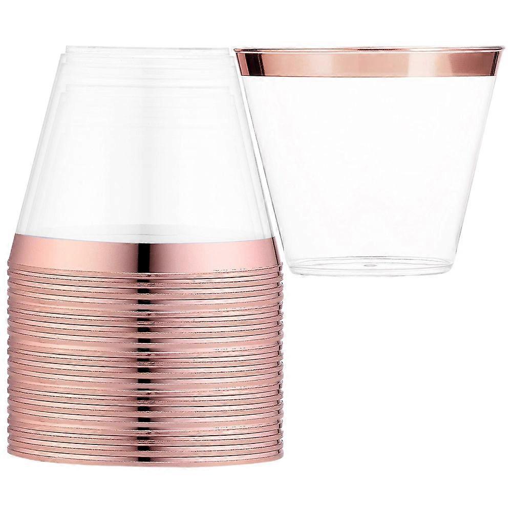 Disposable Drinkware Use Workmanship Clear Material 25Pcs