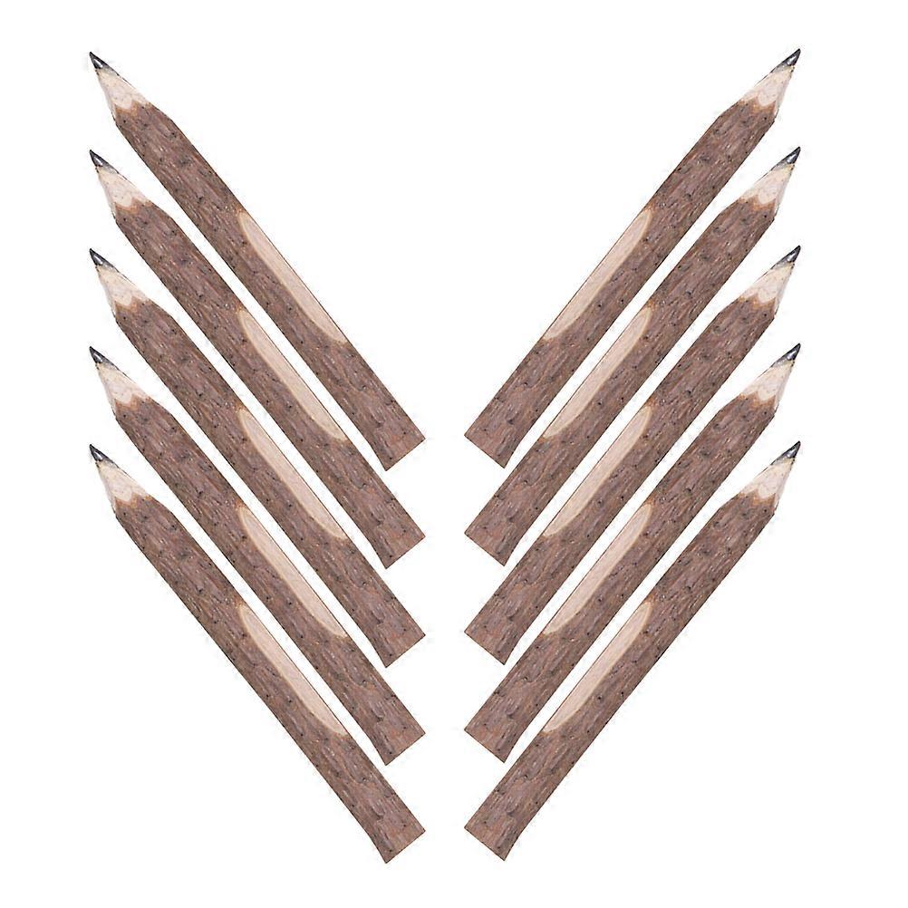 10pcs Natural Wood Pencils for Sketching and Drawing – Ergonomic Design for Comfortable Writing and Art Projects