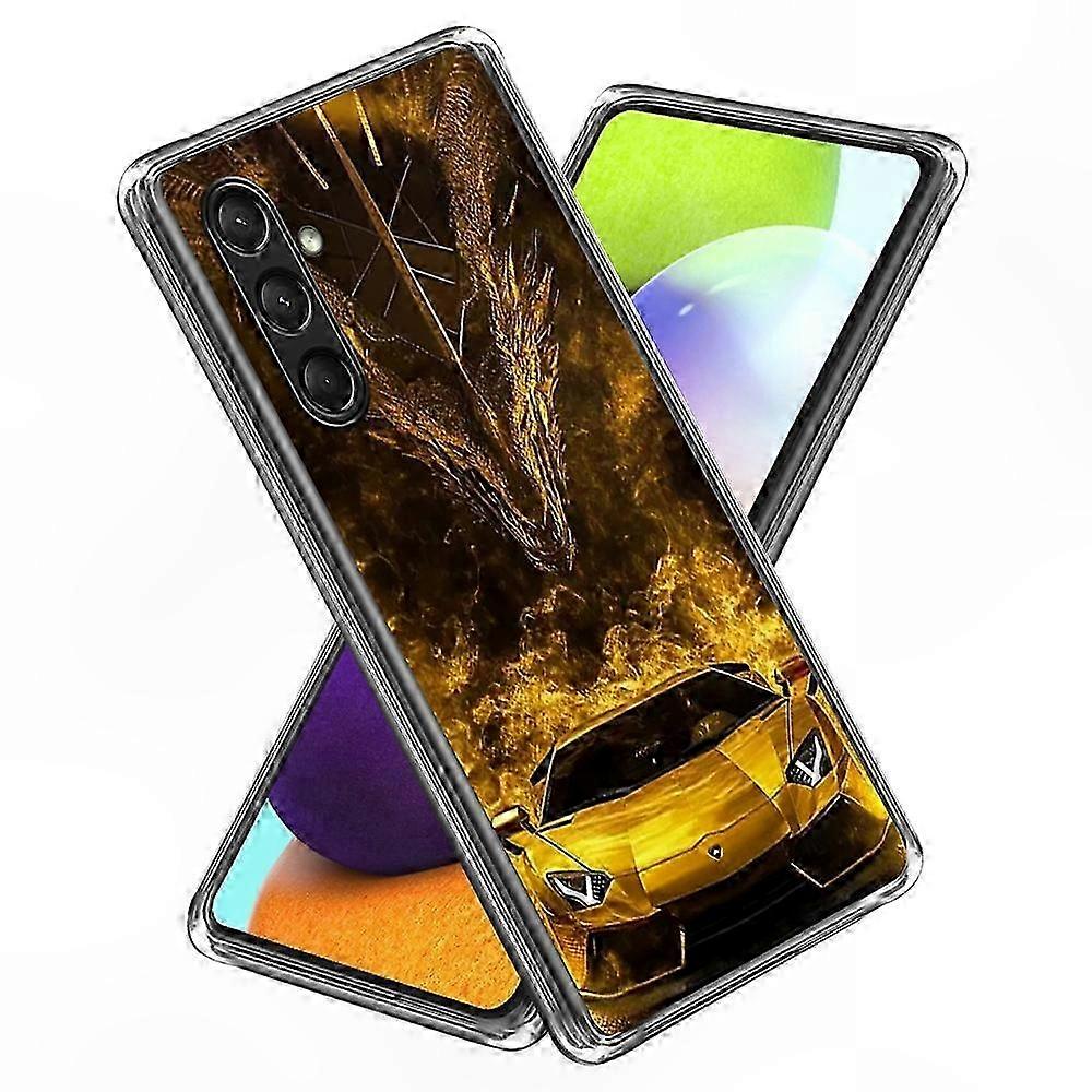 Pattern Printed Shockproof TPU Case for 5G Smartphones