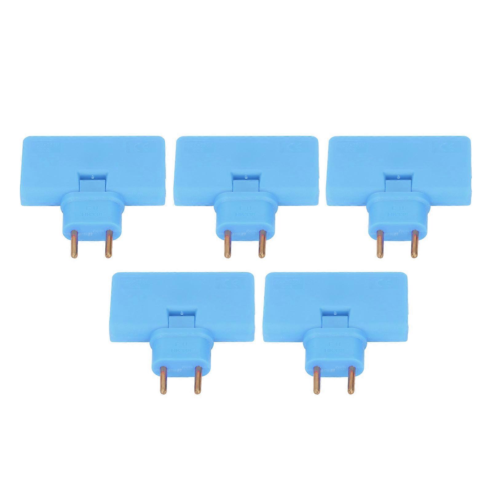 5 יחידות ממיר שקע אלחוטי 180 מעלות הארכה 1 עד 3 מתאם