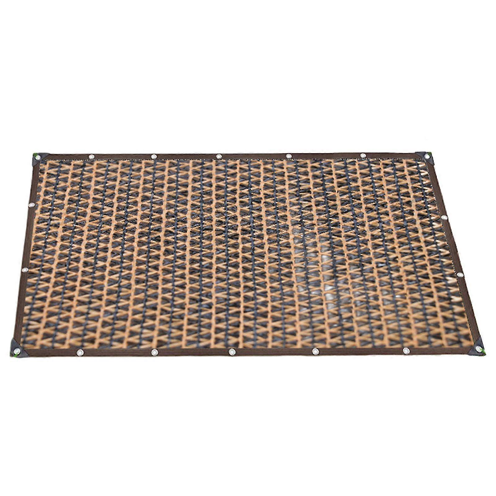 Outdoor Shade Mesh Cloth Sunblocks Cooling Cover With Grommets For Garden Pergolas Plant Protections And Lawn Shade 2 meters by 2 meters