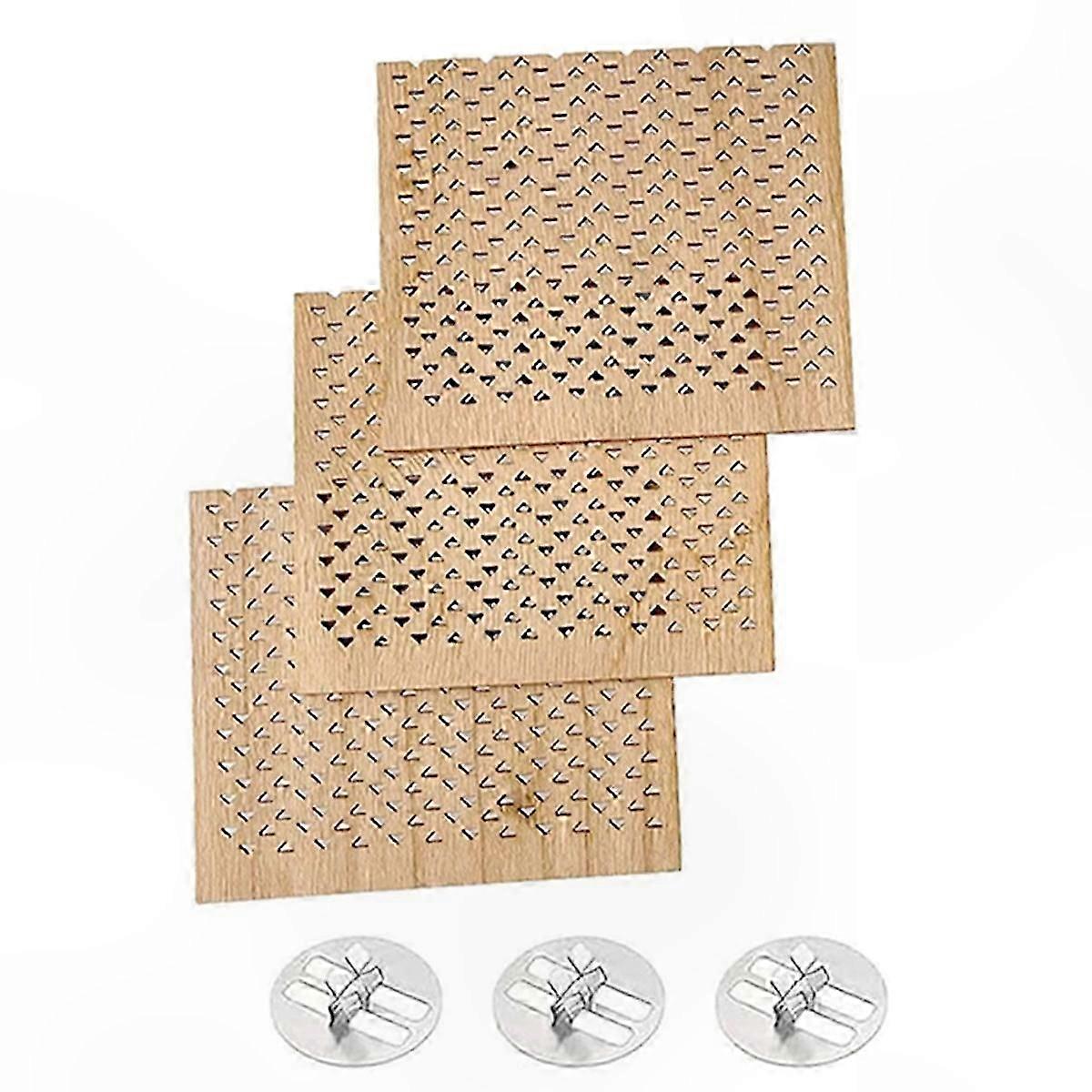 Set of 3 Wooden Candle Wicks for Handmade Candle Projects