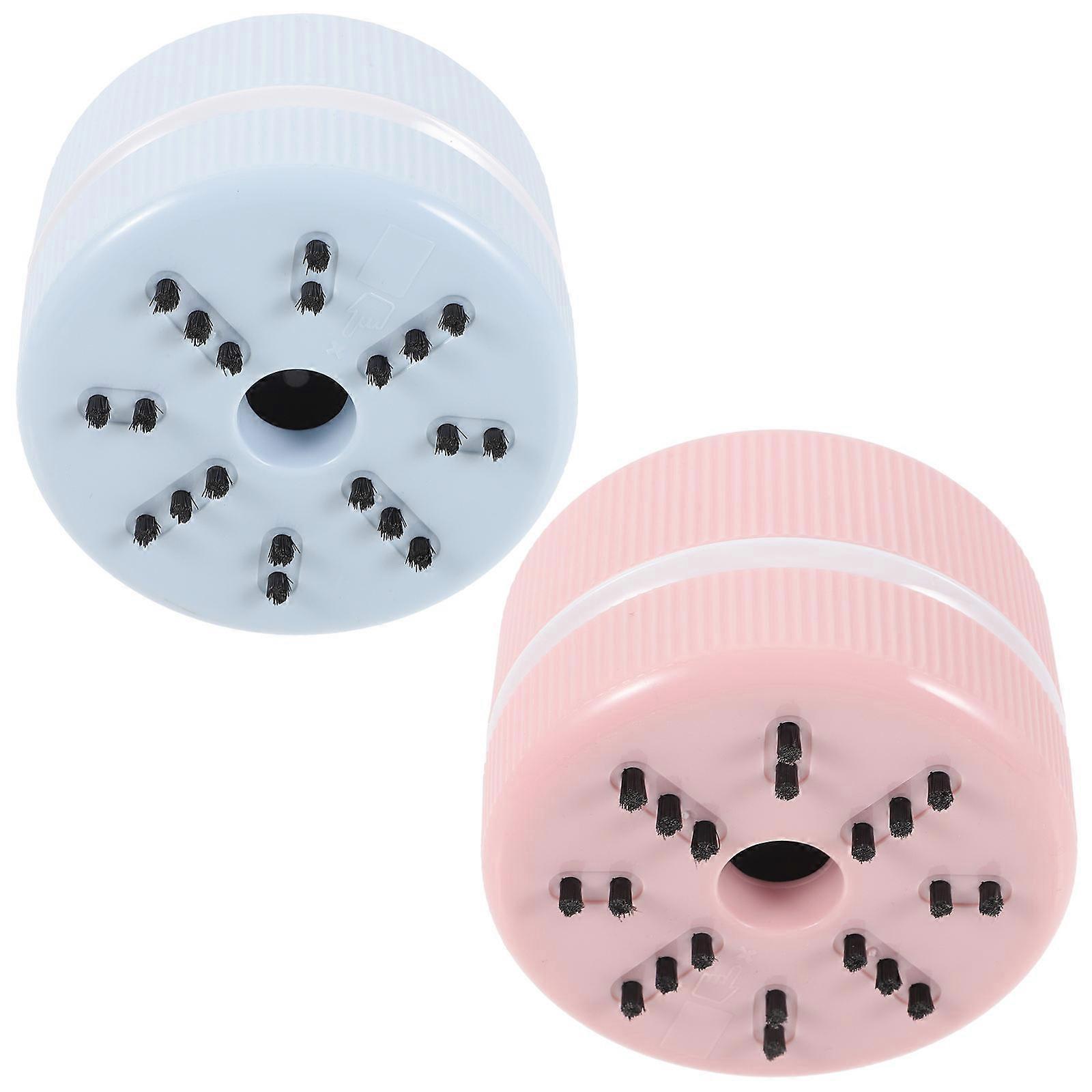 2Set Mini Crumb Vacuum Cleaner Compact Design Perfect For Keyboard Gap Cleaning 6X8.3Cm Strong Suction Power