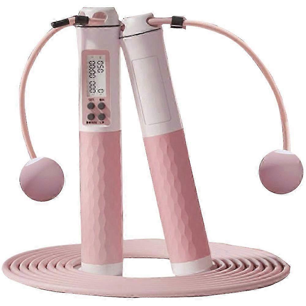 Adjustable 2-in-1 Tangle-Free Jump Rope with Digital Calorie Counter - Fitness Tool for Cardio & Weight Loss Tracking