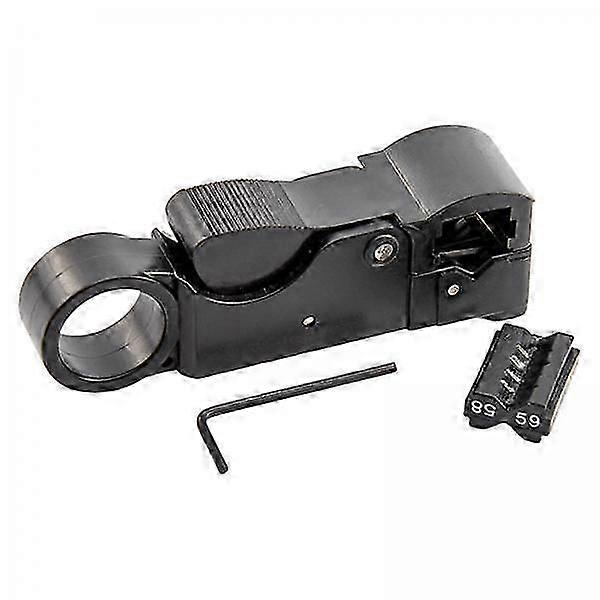 2xAdjustable Coaxial Cable Stripper Stripping Tool Wire Stripper for RG62 RG4C