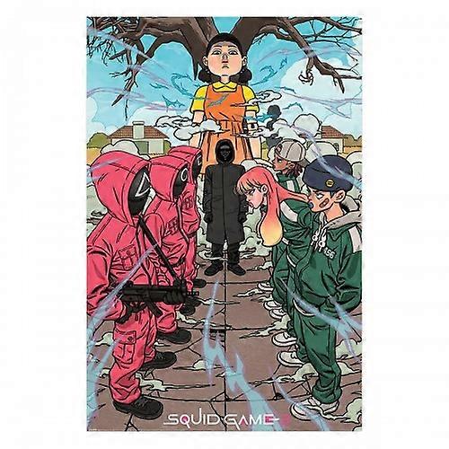 Squid Game Bazbon Maxi Paper Poster